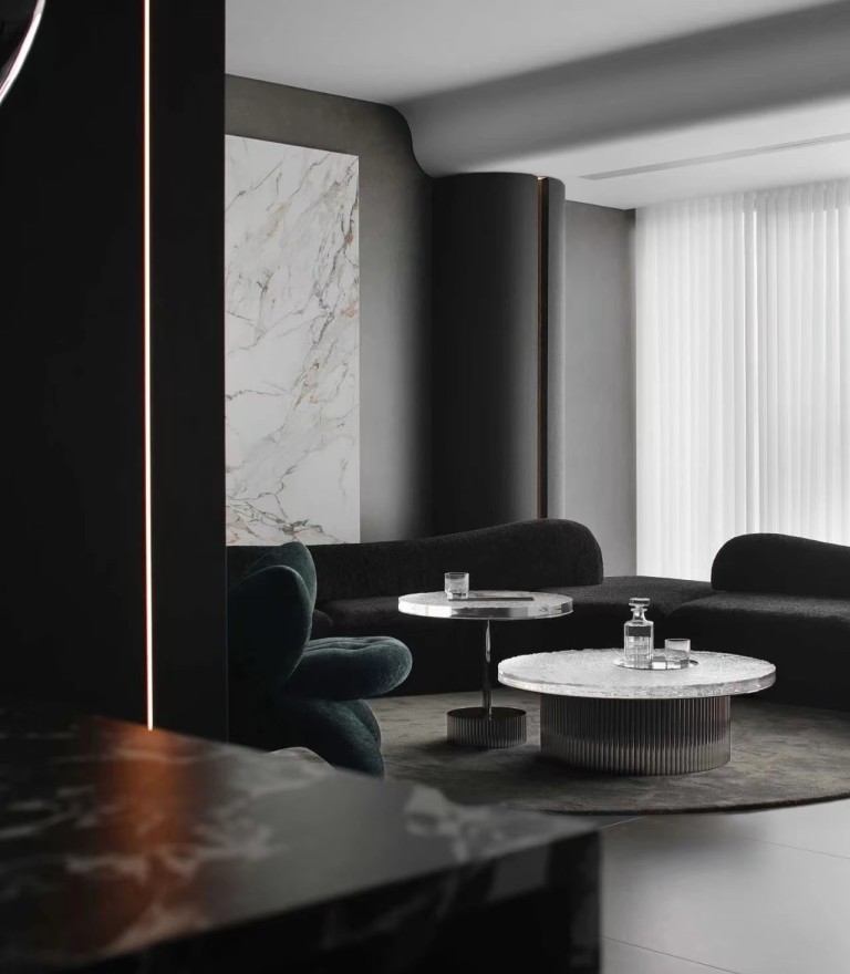 现代高档黑暗系空间