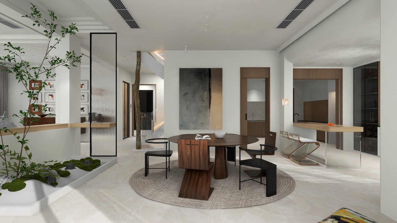 300方现代原木大地主义-雅