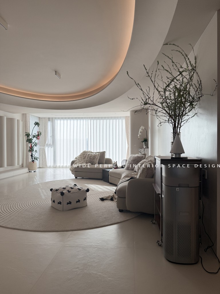 轻法奶油风空间奶油纯